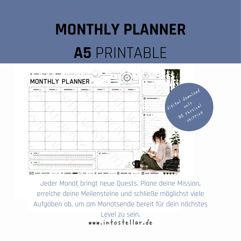 Printable Planner Set
