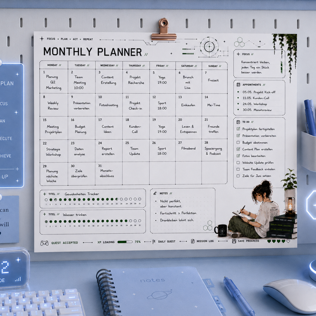 Printable Planner Set