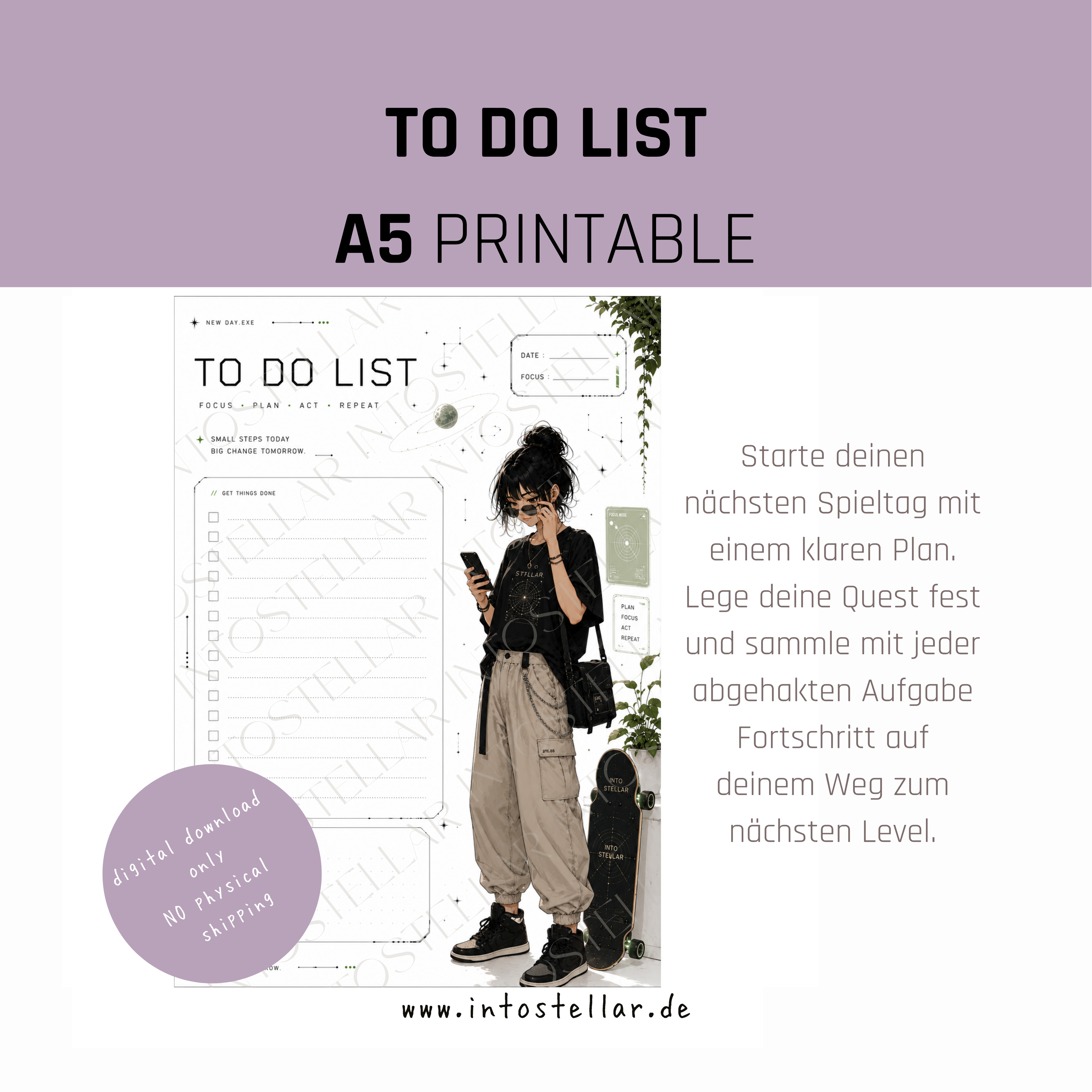 Printable Planner Set