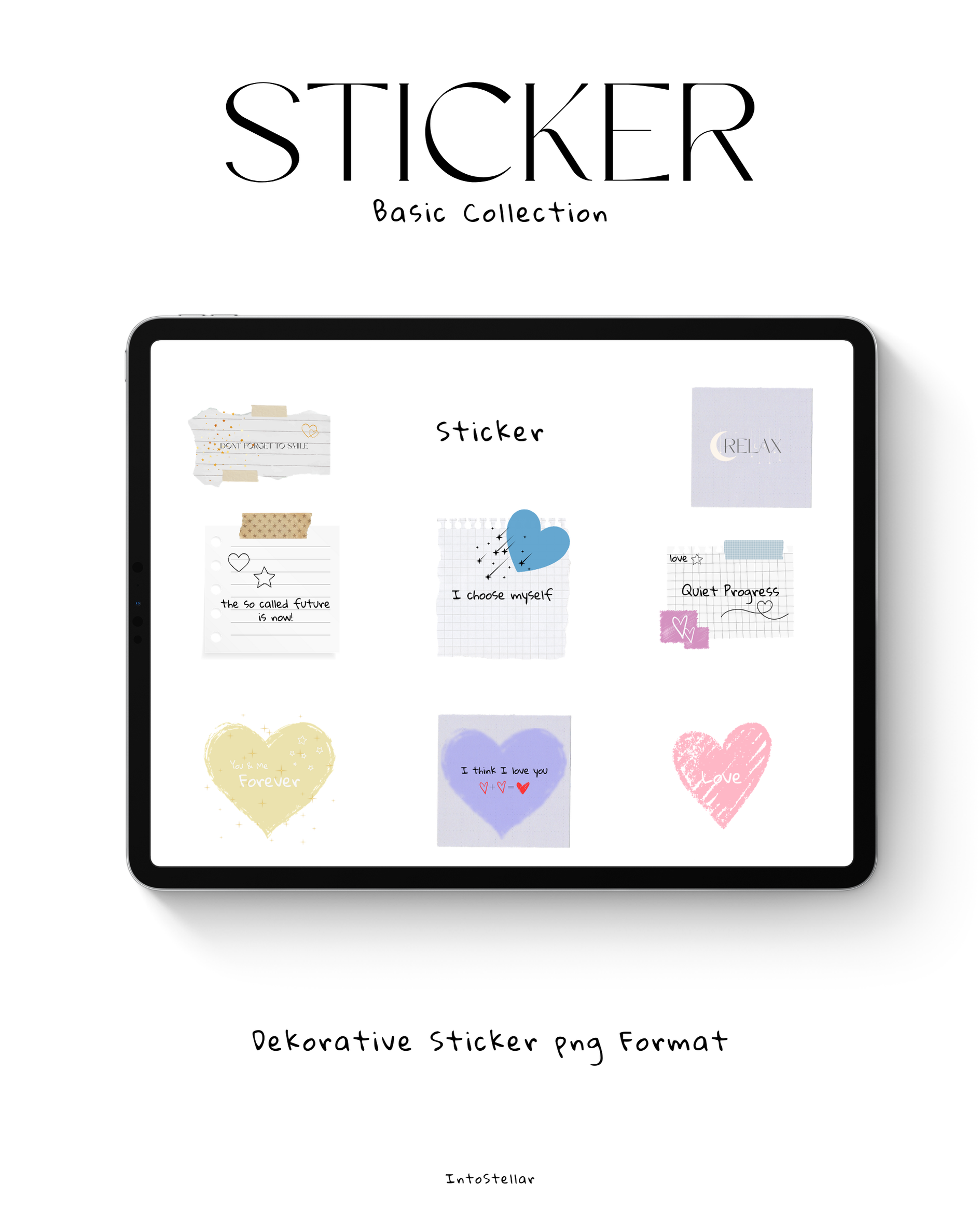 Digitale Sticker - Basic Collection