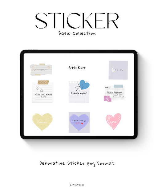 Digitale Sticker - Basic Collection