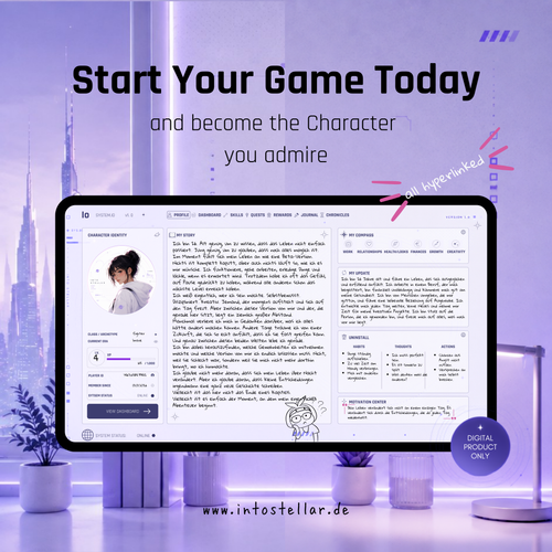 Io - Character Planner