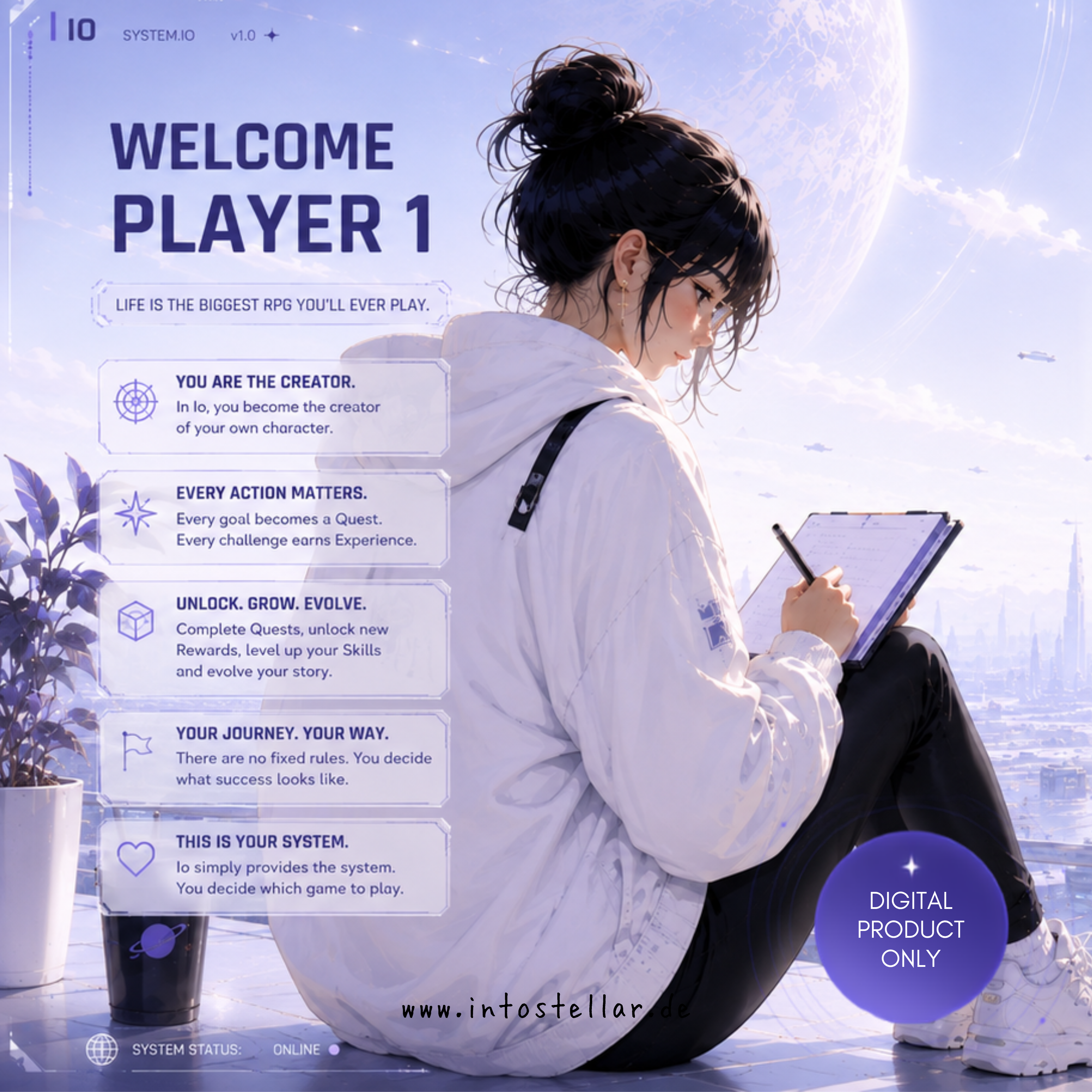 Io - Character Planner