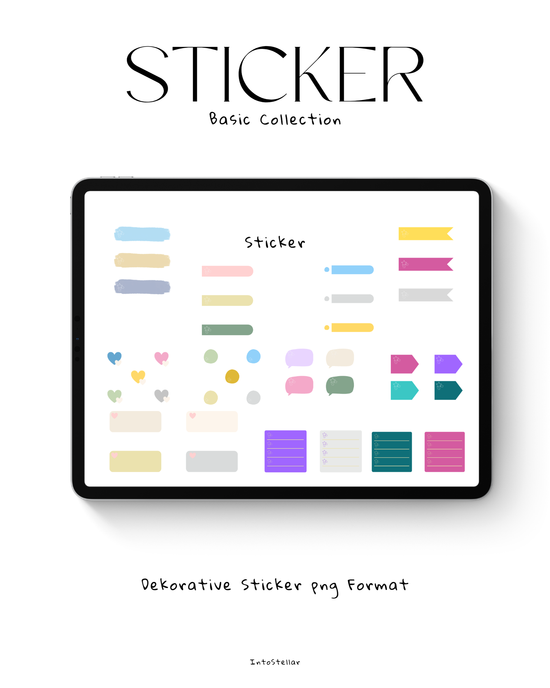 Digitale Sticker - Basic Collection