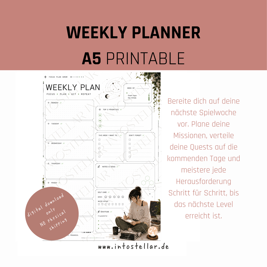 Printable Planner Set