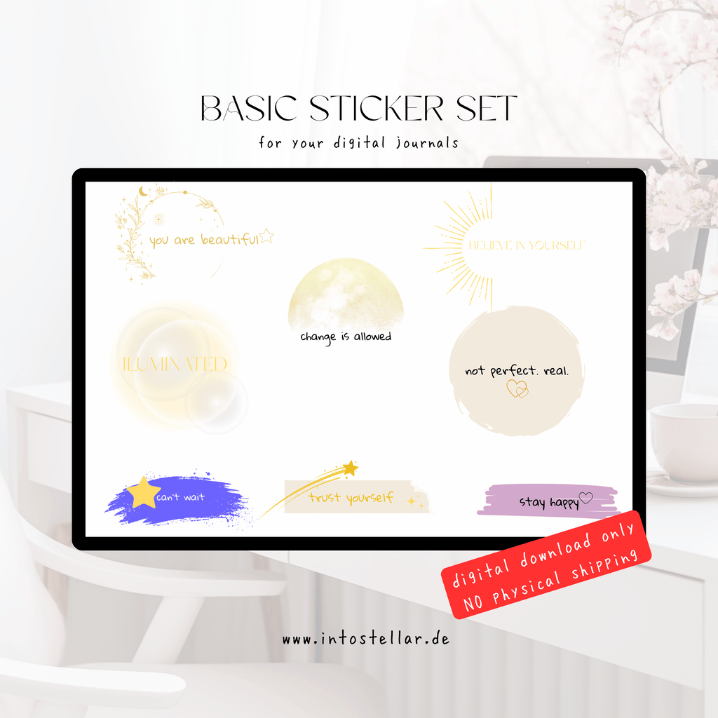 Digitale Sticker - Basic Collection