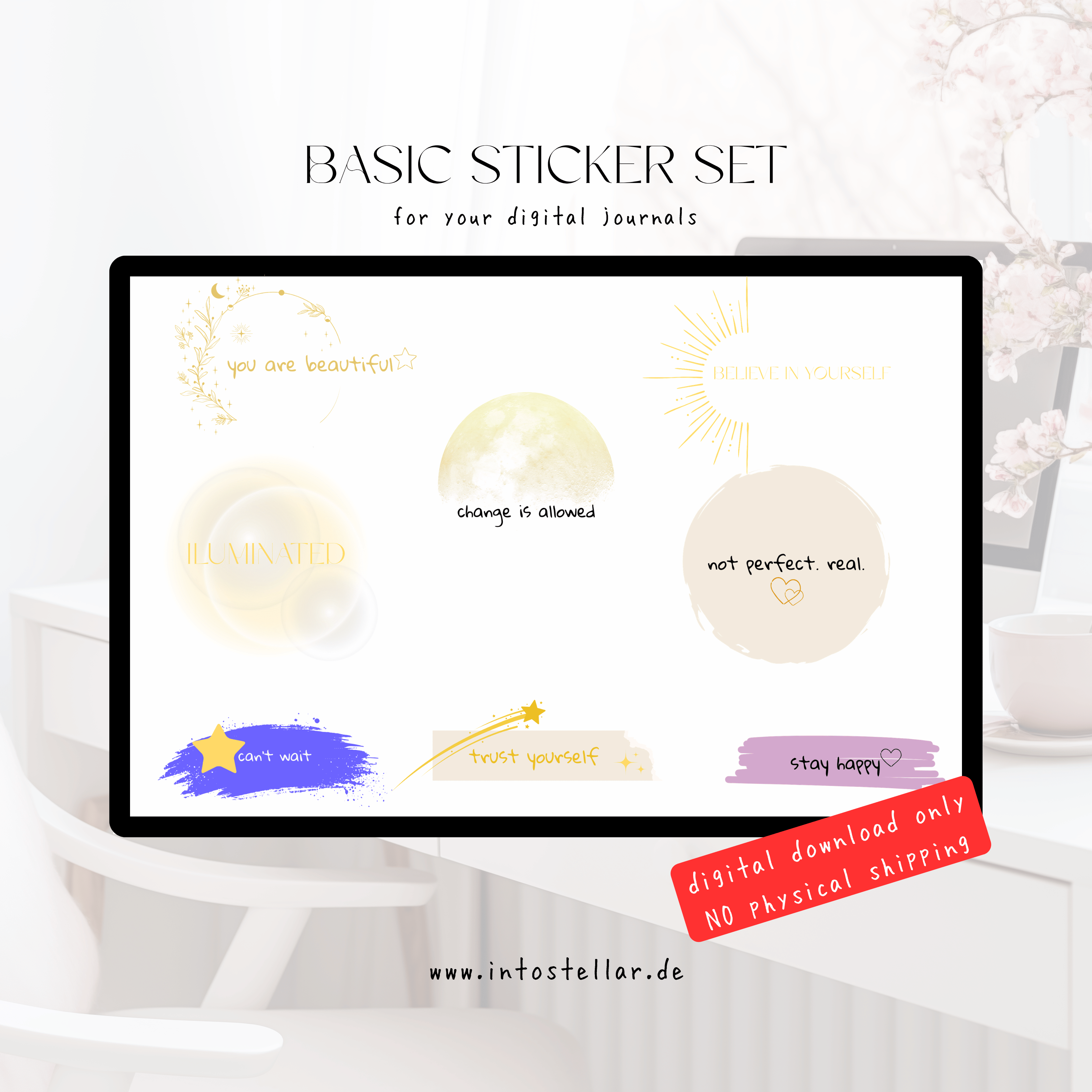 Digitale Sticker - Basic Collection