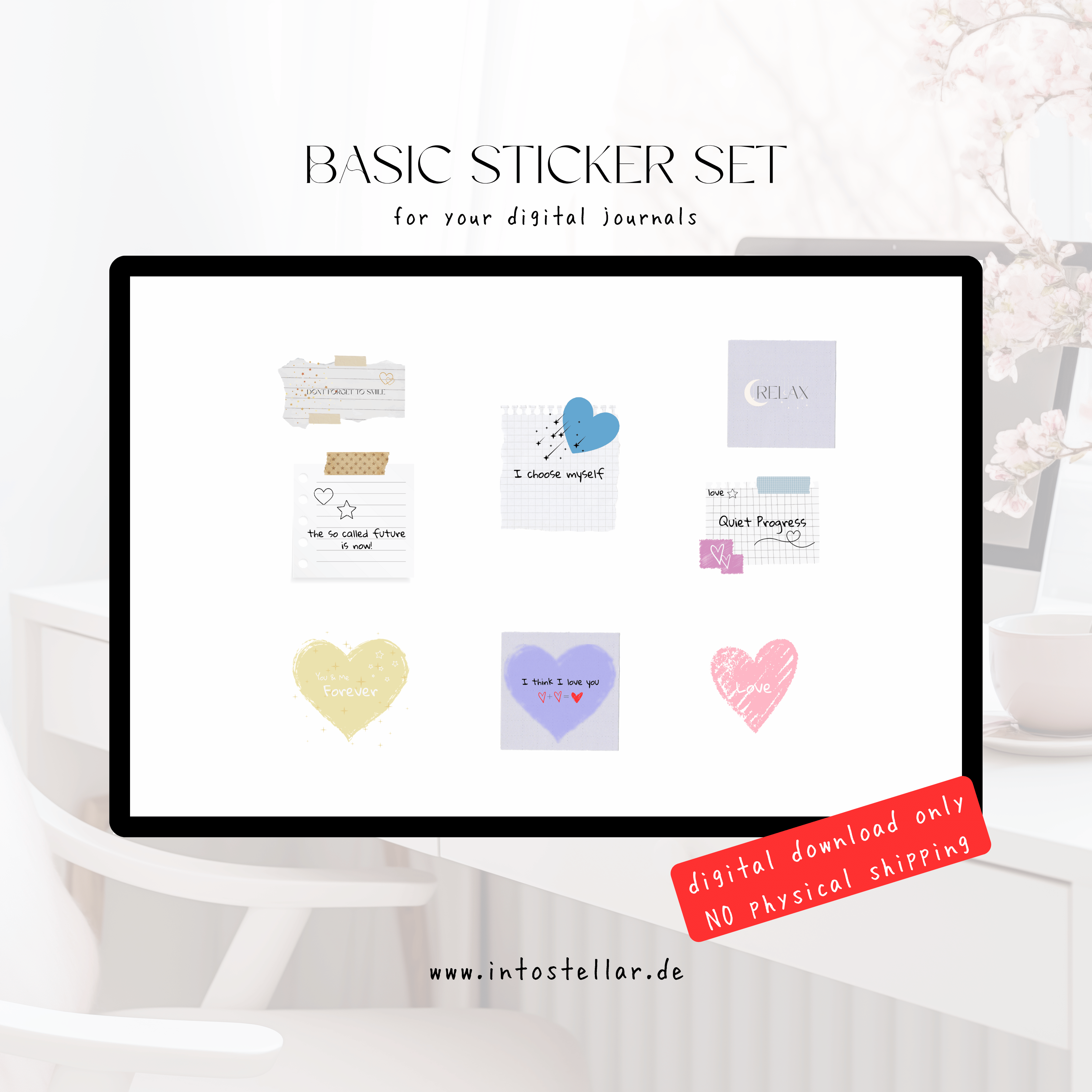Digitale Sticker - Basic Collection