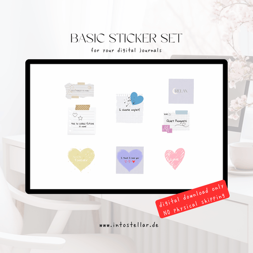 Digitale Sticker - Basic Collection