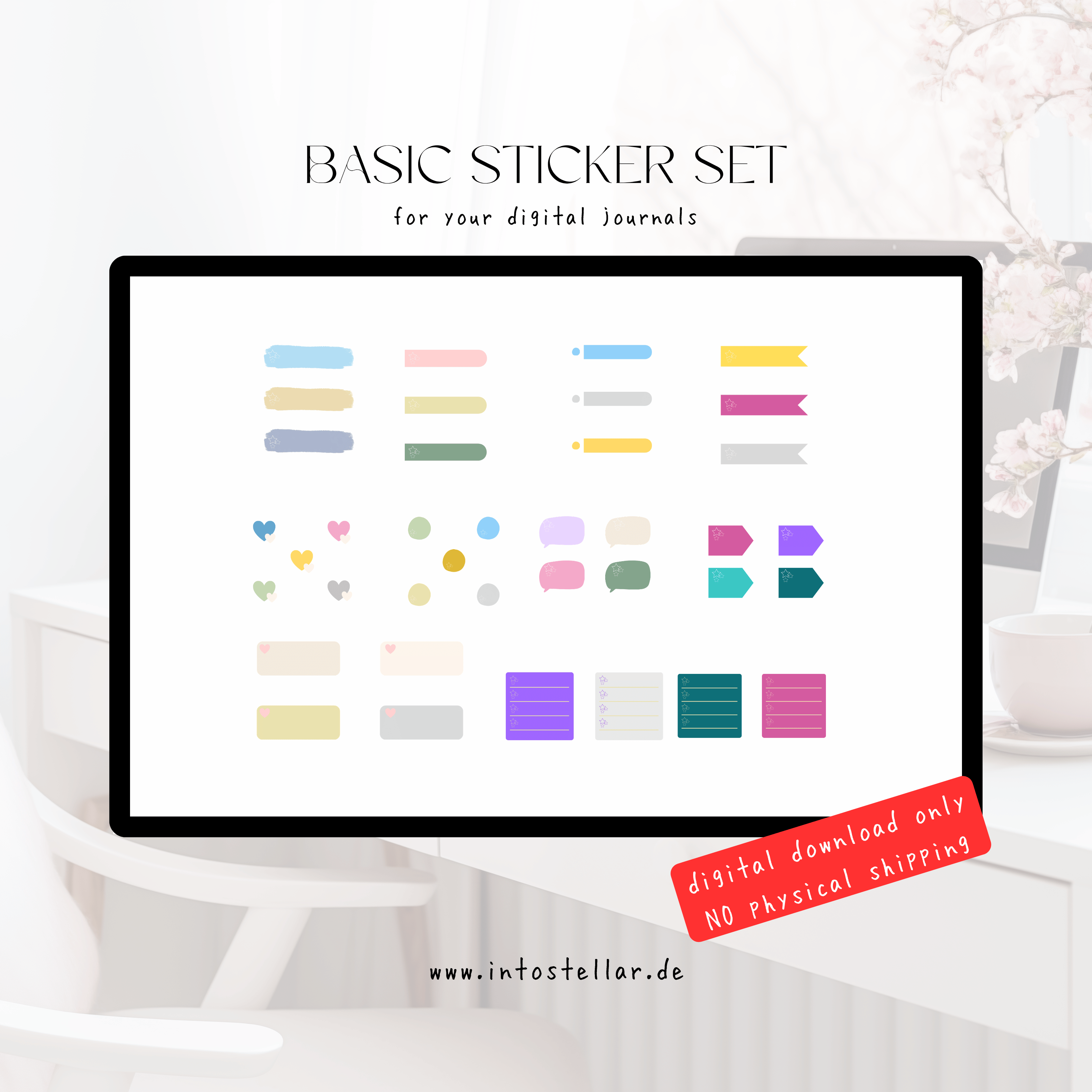Digitale Sticker - Basic Collection