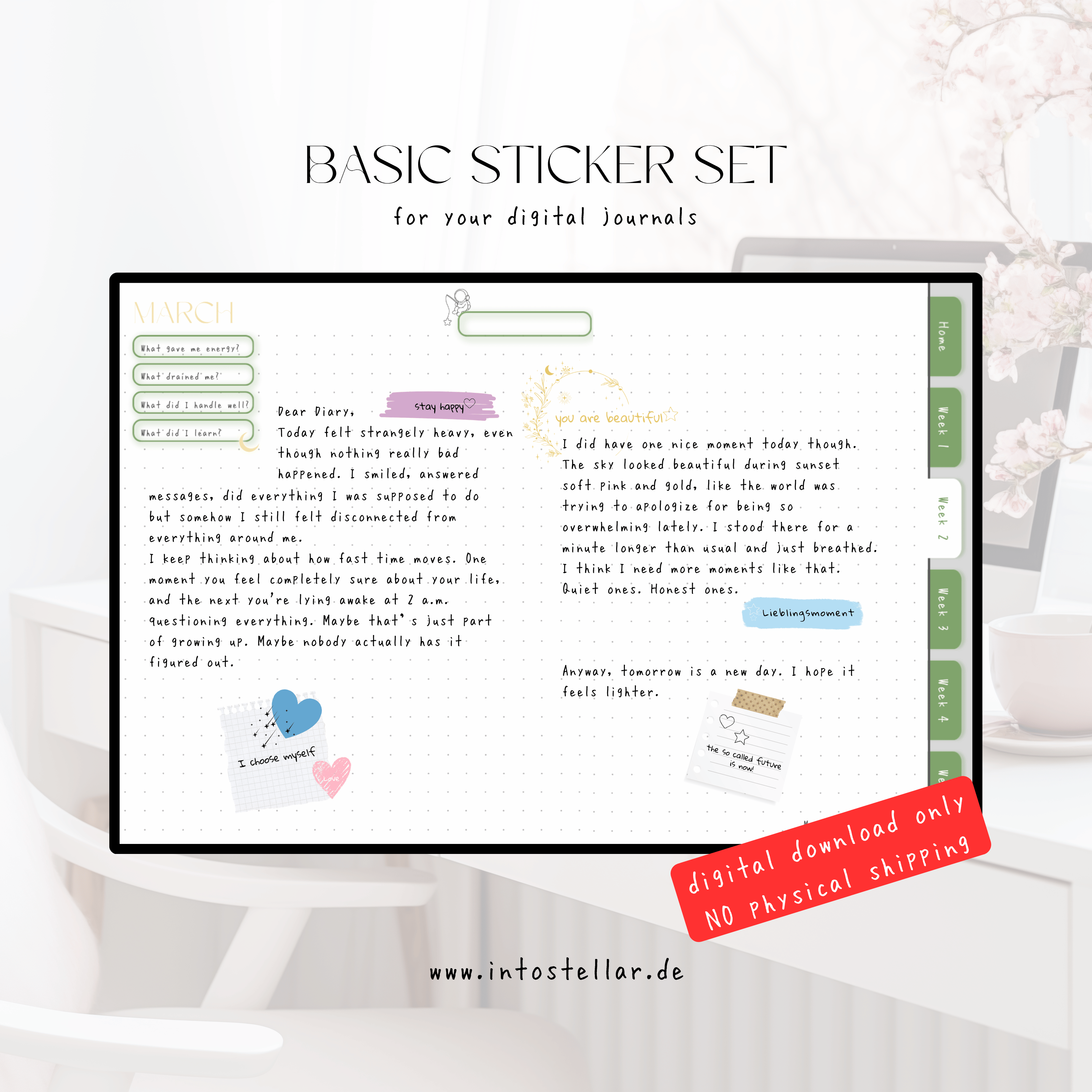 Digitale Sticker - Basic Collection