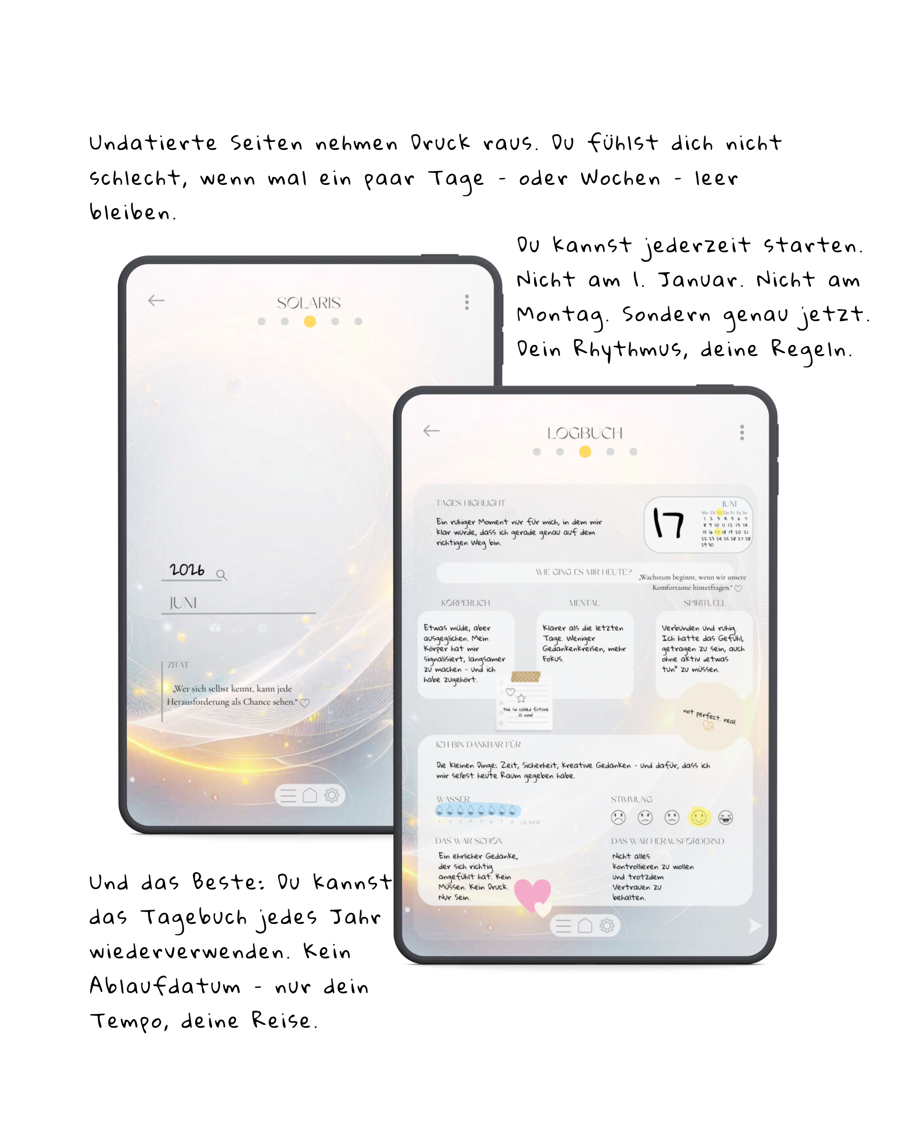 Solaris - das digitale Tagebuch